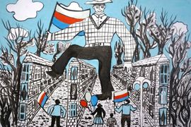 Витвицкий Дмитрий, 9 лет, Я - гражданин России, б. ,смеш.техн., ДШИ, с. Лузино, Омская обл.