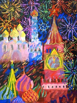 Смирнова Анастасия, 9 лет, Салют Побеы, б., гуашь, ДШИ №5, г. Волгоград
