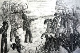 Медведев Владимир, 13 лет, Противостояние, б., уголь, Лицей №1, г.Волжский