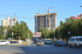 . Современный вид на переезд.