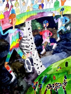 Кравченко Кира, 9 лет, Финиш, б., смеш.техн.