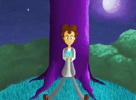Козлова Ирина, 17 лет. Там, на сиреневой луне...Компьютерная графика. Нижегородская обл., п. Пильна