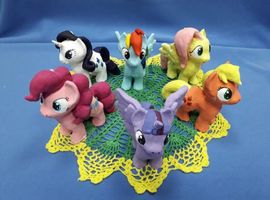 Козлова Ирина,16лет. My little pony. Скульптура. Нижегородская обл., п.Пильна