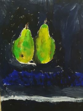 Бабачанах Майя, 7 лет, Груши., б., гуашь