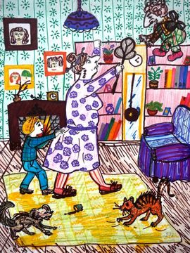 Долженко Даша, 11 лет, Карлсон - шалун, б.,флом., ДШИ №4, г.Волгоград