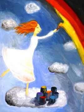 Когданова Ногала, 10 лет, «Будущее моей Элисты», б., смеш. тех., ДШИ №1, г. Элиста, респ. Калмыкия
