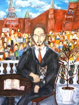 Ли Юхань, 10 лет, «Цюйцзин», б., смеш. тех., Начальная школа №1, г. Цюйцзин, Китай