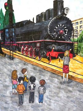 Носова Алина, 13 лет, «Детям об истории Волгограда», б., смеш. тех., ДХШ, г. Изобильный, Ставропольский край