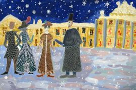 Елисеева Дарья, 10 лет, Тверь. Путевой дворец, б., смеш. тех., ХШ им. В.А. Серова, г. Тверь