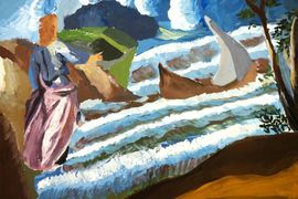 Беляева Дарья, 9 лет, «Великая Нева», б., гуашь, преп. Ковтун А.О.