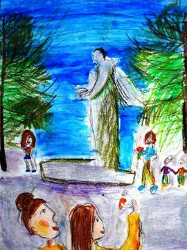 Алентьева Алёна, 9 лет, Памятник Василию Чуйкову, МОУ Центр Истоки, г. Волгоград, Дипломант
