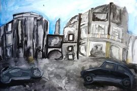 Барабаш Полина, 13 лет, Затишье перед боем, Ставропольский край, г. Изобильный, Дипломант