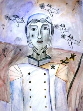 Герасимова Арина, 13 лет, Герой, г. Волгоград, лауреат I степени 