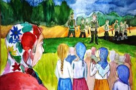 Гетман Анастасия, 13 лет, На войну, Волгоградская обл., р.п. Рудня, Дипломант