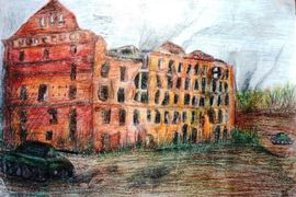 Лазарева Арина, 13 лет, Сталинградская битва, г. Волжский, Лауреат II степени