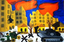Петрова Маргарита, 14 лет, Оборона Сталинграда, Ставропольский край, г. Изобильный, Лауреат II степени