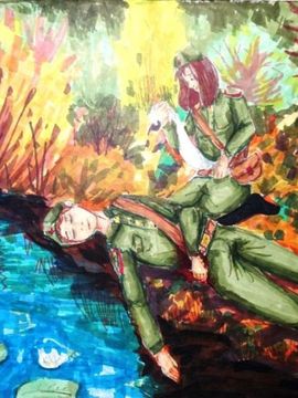 Шиленко Полина, 12 лет, Надежда, Волгоградская обл., р.п. Рудня, Лауреат II степени