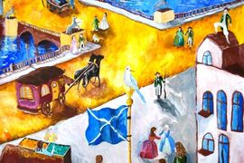 Телятников Александр, 13 лет, «Наследие.Петр I», б., гуашь, ДТ Русинка, г. Волжский, Волгоградская обл.