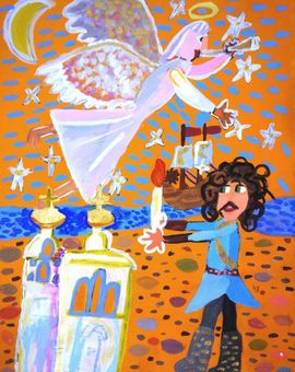 Дидук Екатерина, 9 лет, «Пётр I», б., смеш. тех., ЦДТ, г. Биробиджан