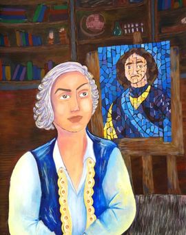Соловьёва Светлана, 16 лет, «М. Ломоносов», тон. б., темпера, ЦДТ, г. Биробиджан