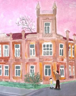  Пшеничный Никита, 14 лет, «Аваевская богадельня», б., гуашь, «ХШ им. В.В. Серова», г. Тверь