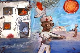 Рубанова Валерия, 10 лет, «Блинов К.М., герой Сталинградской битвы», СДШИ, г. Серафимович, Волгоградская обл.