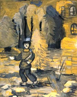 Серкина Юлия, 11 лет, «Затишье», б., гуашь, ДХШ №6, г.Междуреченск, Кемеровская обл.