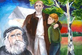 Титова Виктория, 10 лет, «Воспоминания», б., гуашь, ДШИ Тоцкого района, Оренбургская обл.