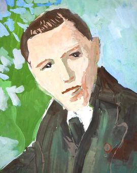 Яковлев Рустам, 9 лет, «Матвей Путилов», б., гуашь, ДШИ Омского р-на, п. Иртышский, Омская обл.