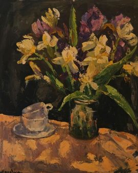  Москвина М.В., Ирисы, 50х60
