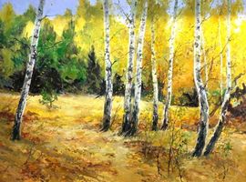 «Золотая пора», орг., м., 40х50, 2011 г.