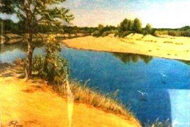 «На просторе», к., м., 25х35, 2005 г.