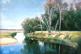 «Станица Алексеевская», х., м., 40х70, 2014 г