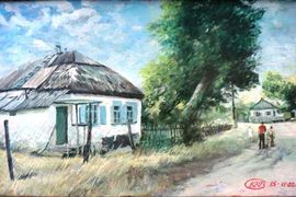«Станица Березовская», хнк, м., 50х40, 2017 г.