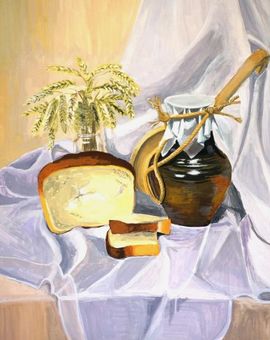 Шейкина Олеся, 16 лет, Урожай, б., гуашь, ДШИ, ст. Кумылженская, Волгоградская обл.