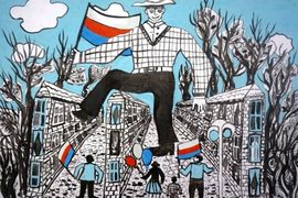 Витвицкий Дмитрий, 9 лет, Я - гражданин России, б. ,смеш.техн., ДШИ, с. Лузино, Омская обл.