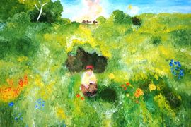 Варновская Алина, 13 лет, Пейзаж, б., гуашь, ВОДХГ, г. Волгоград