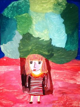 Акимова Ольга, 6 лет, Девочка, б., гуашь, ВОДХГ,  г. Волгоград