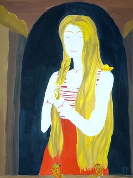 Балдаева Мария, 15 лет, Красна-девица, б., гуашь, ВОДХГ, г. Волгоград