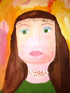 Еременко Анна, 10 лет, Портрет, б., гуашь, г. Волгоград