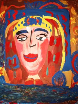 Муслимова Анна, 9 лет, Красота, б., гуашь, г. Волгоград