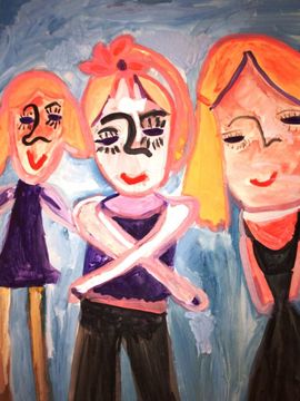 Плюшко Елена, 6 лет, Девочки, б., гуашь, ВОДХГ г. Волгоград