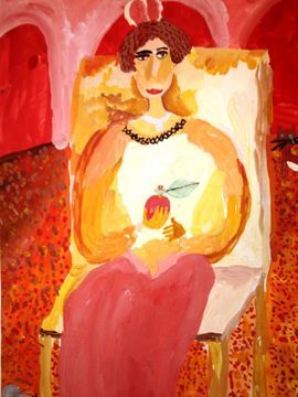 Синицина Татьяна, 9 лет, Портрет, б., гуашь, г. Волгоград