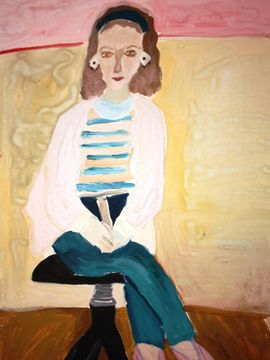 Сумина Наталья, 8 лет, Пианистка, б., гуашь, ВОДХГ г. Волгоград