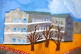 Захарова Виктория, 8 лет, Волгоградский технический университет, б., гуашь, г. Волгоград