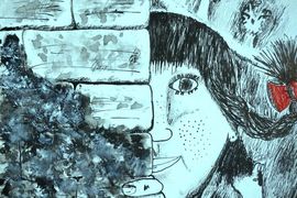 Бенешова Алжбета, 14 лет, Пипи, б., смеш.техн., Основная худ.школа, г.Плзень, Чехия