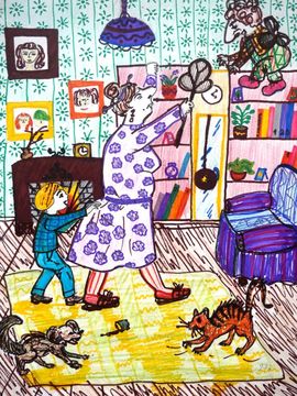 Долженко Даша, 11 лет, Карлсон - шалун, б.,флом., ДШИ №4, г.Волгоград