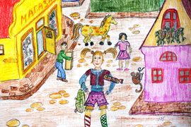 Кравчук Михаил, 10 лет, Не хватило мешков, б., цв.кар., Омская обл., п.Иртышский
