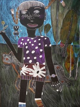 Лаж Лиза, 8 лет, Пеппи, б., смеш.техн., ВОДХГ, г.Волгоград