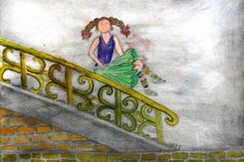 Мацоуркова клара, 14 лет, Пипи, б., смеш.техн., Основная худ.школа, г.Плзень, Чехия